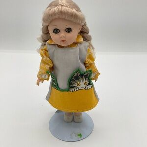 Vintage 1979 VOUGE GINNY Doll with Cat Dress- Amazing!